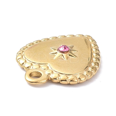 Ion Plating(IP) 304 Stainless Steel Pendants X-STAS-O150-03G-1