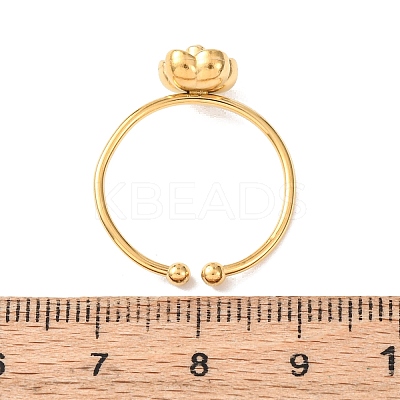 304 Stainless Steel Cuff Open Rings RJEW-C151-03A-G-1