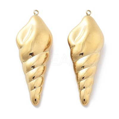 PVD Vacuum Plating 304 Stainless Steel Pendants LS-STAS-R130-33G-1