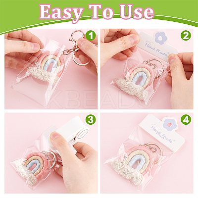 Paper Hair Clip Display Cards CDIS-PH0001-68-1