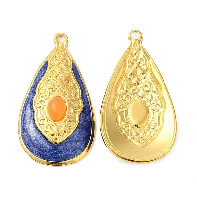 Enamel Pendants STAS-E040-11G-03-1