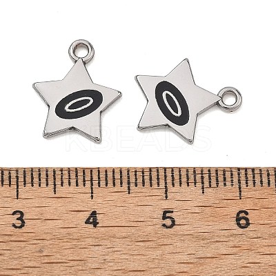 Alloy Enamel Pendants ENAM-G235-10P-01-1