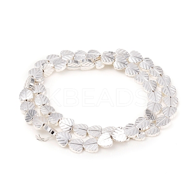 Electroplated Non-magnetic Synthetic Hematite Beads Strands G-F682-08-S-1