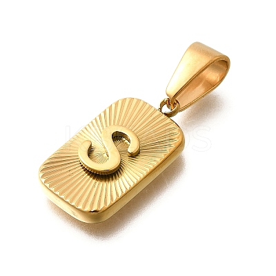 304 Stainless Steel Pendants STAS-S161-01S-G-1