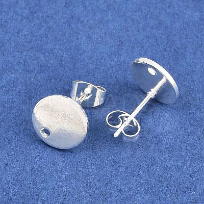 Ion Plating(IP) 304 Stainless Steel Stud Earring Findings STAS-G178-01S-10mm-1