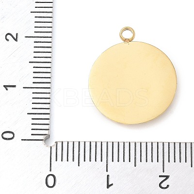 Ion Plating(IP) 304 Stainless Steel with Rhinestone Charms STAS-Q345-02G-01-1
