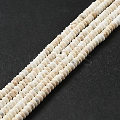 Natural Magnesite Beads Strands G-D474-02B-1