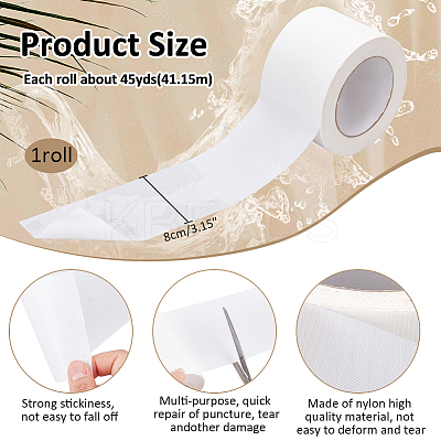 Nylon Waterproof Repair Adhesive Tape AJEW-WH0348-245B-01-1