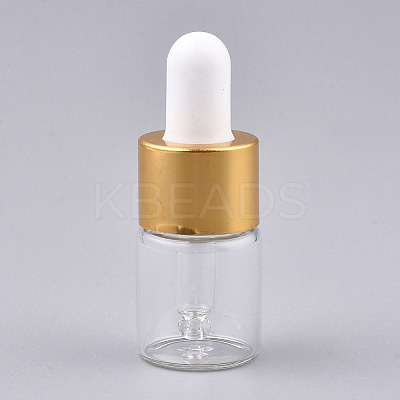5ml Glass Dropper Bottles LS-MRMJ-WH0060-31B-1