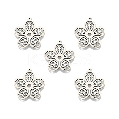 Non-Tarnish 201 Stainless Steel Pendants LS-STAS-N098-095P-1