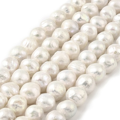 Natural Edison Pearl Beads Strands PEAR-B004-01A-04A-1