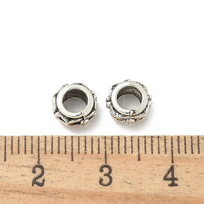 Alloy Beads TIBE-P003-08AS-1