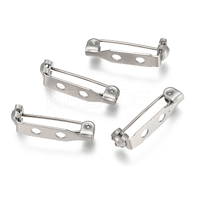 Tarnish Resistant 304 Stainless Steel Brooch Findings Sets LS-STAS-G137-52P-02-1