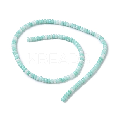 Ombre Effect Dyed Glass Beads Strands GLAA-C043-01J-1
