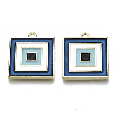 Alloy Enamel Pendants LS-ENAM-N050-06B-1