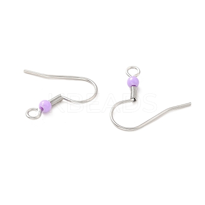 316 Surgical Stainless Steel Earring Hooks STAS-E044-01P-01-1