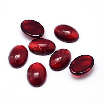 K9 Glass Cabochons Oval Flat Back Cabochons LS-X-GGLA-L002D-01-1