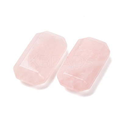 Natural Rose Quartz Pendants G-H325-03-02-1
