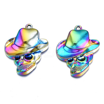 Rainbow Color Alloy Pendants PALLOY-N156-196-NR-1