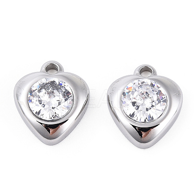 304 Stainless Steel Charms STAS-T064-26P-1
