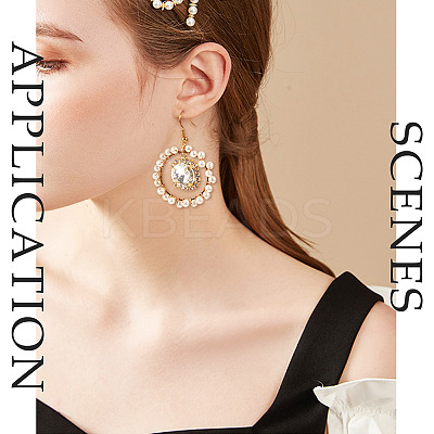 30Pcs 5 Styles Crystal Glass Rhinestone Pendants RB-TA0001-09-1