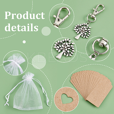 Tree of Life  Keychain Set KEYC-PH0001-54-1