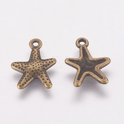 Tibetan Style Alloy Pendants TIBEP-LF0463YKG-AB-FF-1