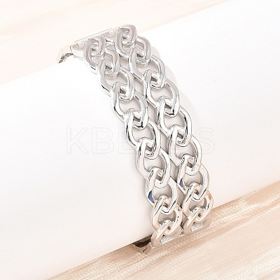 304 Stainless Steel Bangles for Women BJEW-Z155-04P-1