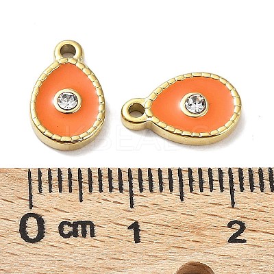 Ion Plating(IP) 304 Stainless Steel Charms STAS-Q254-37G-1