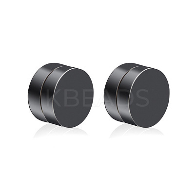 Magnetic Stainless Steel & 316 Stainless Steel Clip-on Earrings EJEW-H001-48EB-1