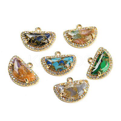 Glass Pendants GLAA-A006-04-1