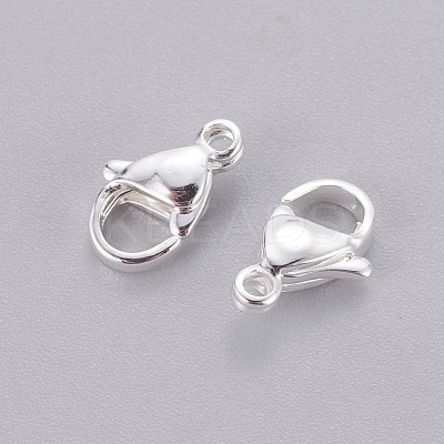 304 Stainless Steel Lobster Claw Clasps STAS-E464-21C-S-1
