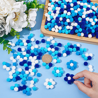 2000Pcs 4 Colors DIY Doll Craft AJEW-PH0004-67A-1