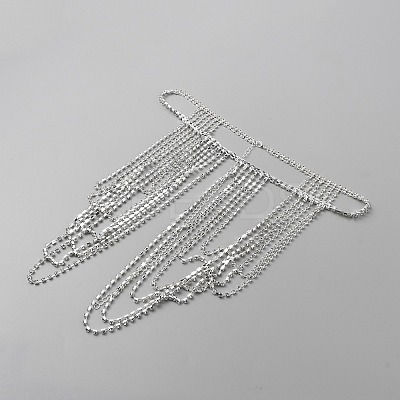 Brass Rhinestone Sexy Shoulder Bra Body Chain FIND-WH0152-181S-1