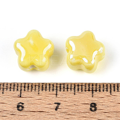 Handmade Porcelain Bead PORC-N011-04C-01-1