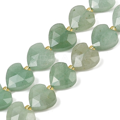 Natural Green Aventurine Beads Strands G-P592-B01-01-1