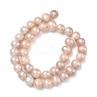 Natural Cultured Freshwater Pearl Beads Strands PEAR-L034-12C-1