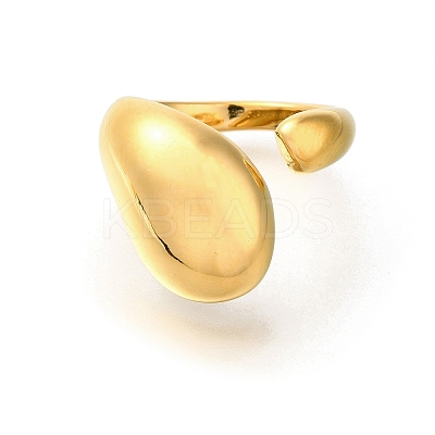 304 Stainless Steel Open Cuff Rings for Women STAS-Z103-03G-05-1