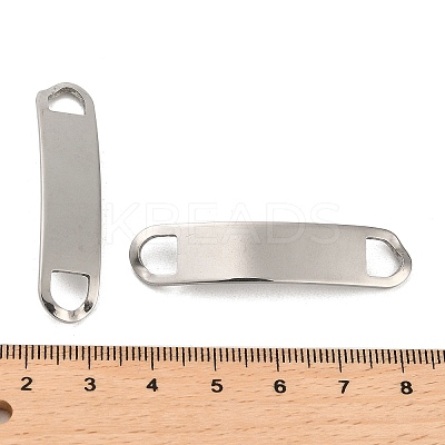 Non-Tarnish 201 Stainless Steel Connector Charms STAS-K265-02C-P-1