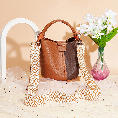 Ethnic Style Polyester Webbing Bag Straps FIND-WR0009-85-1