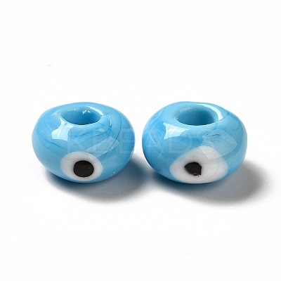 Handmade Evil Eye Lampwork Beads LAMP-A153-08-03-1