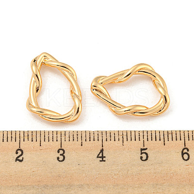 Brass Linking Rings KK-P255-14G-1