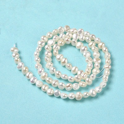 Natural Cultured Freshwater Pearl Beads Strands PEAR-E017-16-1
