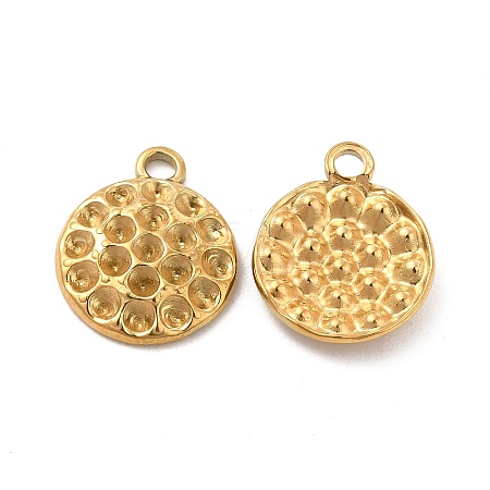 Ion Plating(IP) 304 Stainless Steel Pendants Rhinestone Settings STAS-B032-27G-1
