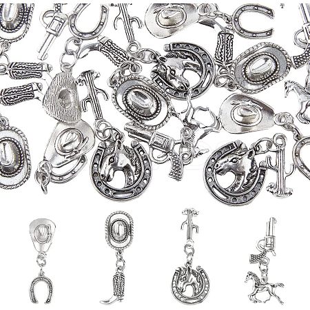 Tibetan Style Alloy Pendants FIND-FH0005-26-1