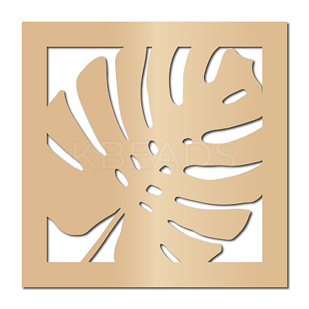 Laser Cut Unfinished Basswood Wall Decoration WOOD-WH0113-140-1
