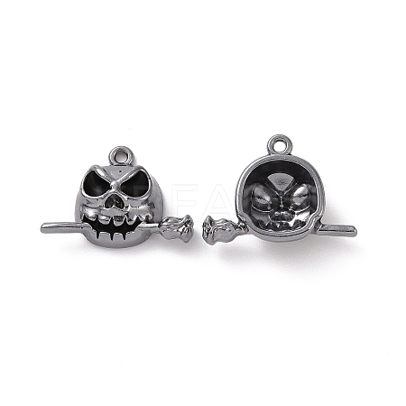Rack Plating Alloy Enamel Pendants LS-FIND-I037-12B-1