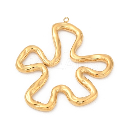 304 Stainless Steel Pendants STAS-L283-25G-06-1
