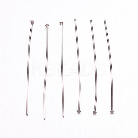 304 Stainless Steel Flat Head Pins STAS-H358-08B-1