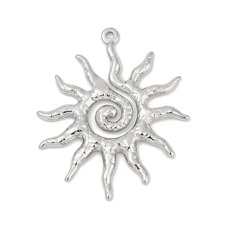 304 Stainless Steel Pendants STAS-D366-01C-P-1